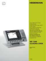 HEIDENHAIN ND 1200 QUADRA-CHEK Manual do proprietário