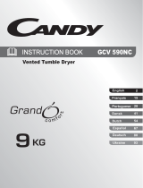Candy GCV 590NC Manual do usuário