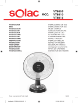 Solac VT8810 Manual do proprietário
