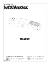 Chamberlain LiftMaster BAS300 Manual do proprietário