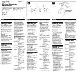 Sony ECM-F8 Manual do usuário