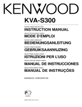 Kenwood KVA-S300 Manual do proprietário