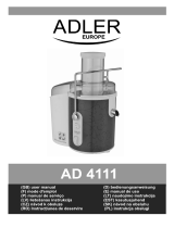Adler AD 4111 Manual do proprietário