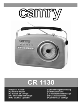 Camry CR 1130 Manual do proprietário