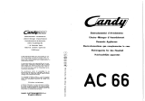 Candy AC 66 Manual do proprietário