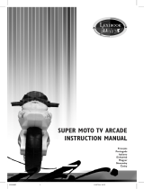 Lexibook SUPER MOTO TV ARCADE Manual do proprietário