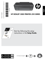 HP Deskjet 3000 Printer series - J310 Manual do proprietário
