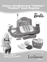 Lexibook “Fashion” Cash Register RPB550 Manual do proprietário