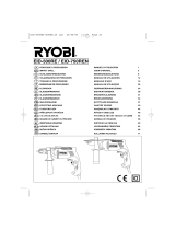 Ryobi eid 750 re Manual do proprietário