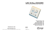 JBSYSTEMS LIGHT LED WALL DIMMER Manual do proprietário