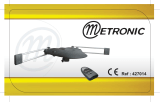 Metronic EXTERIEURE UHF MOTORISEE Manual do proprietário