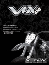 VENOM VMX450 Manual do proprietário