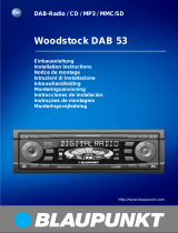 Blaupunkt Woodstock DAB53 cd Manual do proprietário