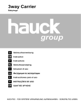 Hauck 3 WAY CARRIER Manual do proprietário