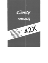 Candy D442X TB Manual do proprietário