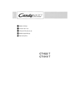 Candy CT-922 T Manual do proprietário