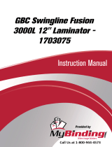 MyBinding Swingline GBC Fusion 3000L Manual do usuário