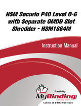 MyBinding HSM Securio P40 Level 6 Manual do usuário