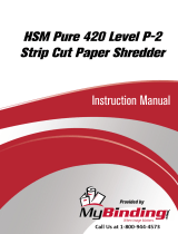 MyBinding HSM Pure 420 Manual do usuário