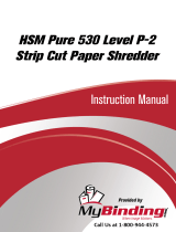 HSM Pure 320C Manual do usuário