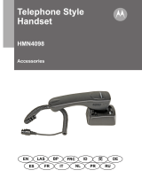 Motorola HMN4098 Manual do usuário