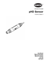 Hach pHD Sensor Manual do usuário