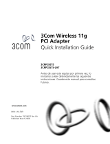 3com Network Cables 3CRPCIG75 Manual do usuário