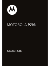 Motorola P793 Guia rápido