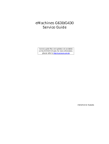 eMachines G430 Series Manual do usuário
