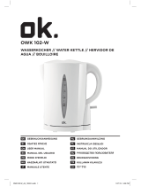 OK OWK 102 Manual do usuário