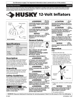 Husky HDR650 Operating Instructions Manual