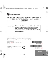 Motorola Astro APX 3000 Manual do usuário