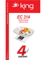 King EC 314 Manual do usuário