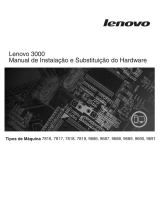 Lenovo 3000 9689 Manual De Instalação E Substituição Do Hardware