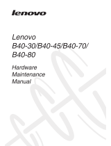 Lenovo B40-30 Hardware Maintenance Manual