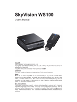 Gigabyte SKYVISION WS100 Manual do usuário