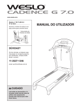 Weslo Cadence G 7.0 Cwl Treadmill User manual