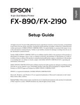 Epson FX-890 Manual do proprietário