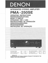 Denon PMA-250SE Manual do proprietário