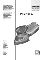 Bosch PSM 160 A Manual do proprietário
