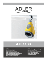 Adler AD 1133 Manual do proprietário