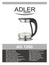Adler AD 1260 Instruções de operação