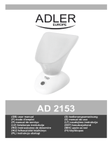 Adler Europe AD 2153 Manual do usuário