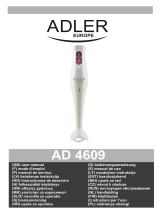 Adler AD 4609 Instruções de operação