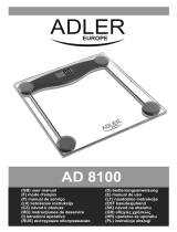 Adler AD 8100 Instruções de operação