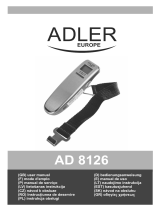 Adler AD 8126 Instruções de operação