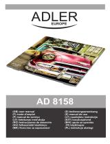 Adler AD 8158 Instruções de operação