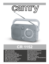 Camry CR 1152 Instruções de operação