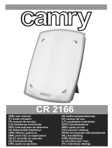 Camry CR 2166 Instruções de operação