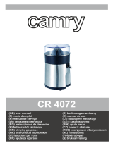 Camry CR 4072 Instruções de operação